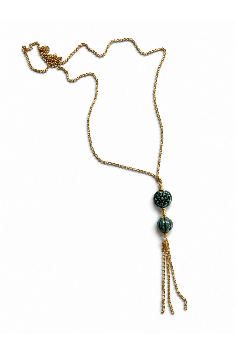 Medallion Tassel — Rain Forest