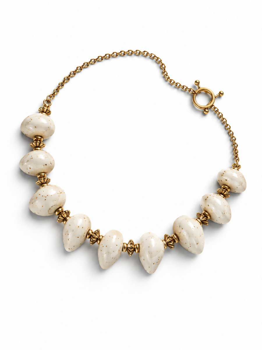Jaws Collar — Ivory