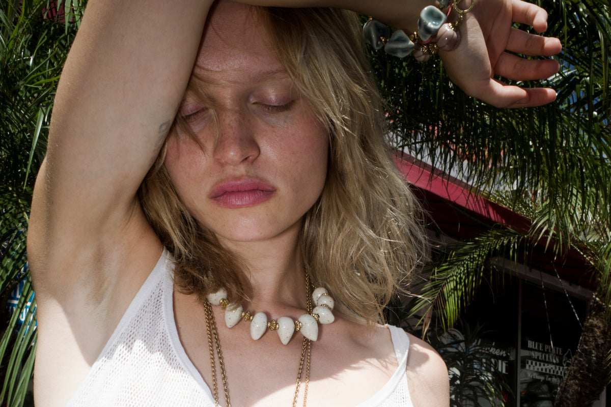 Jaws Collar — Ivory