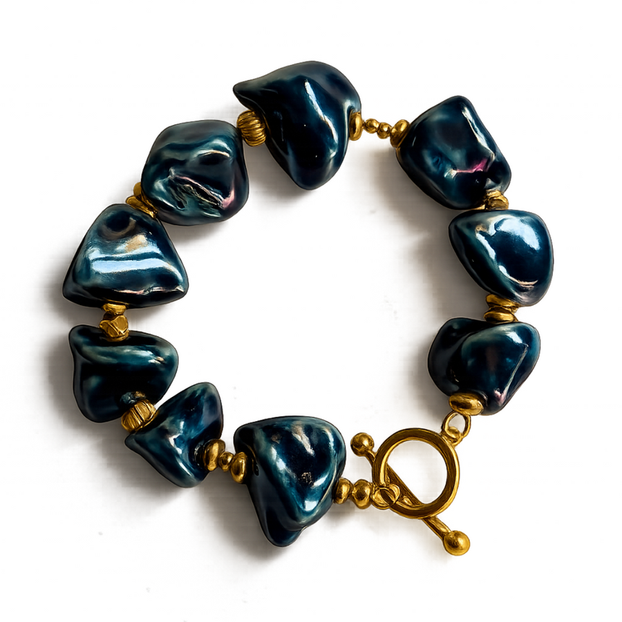 Pebble Bracelet — Space Blue