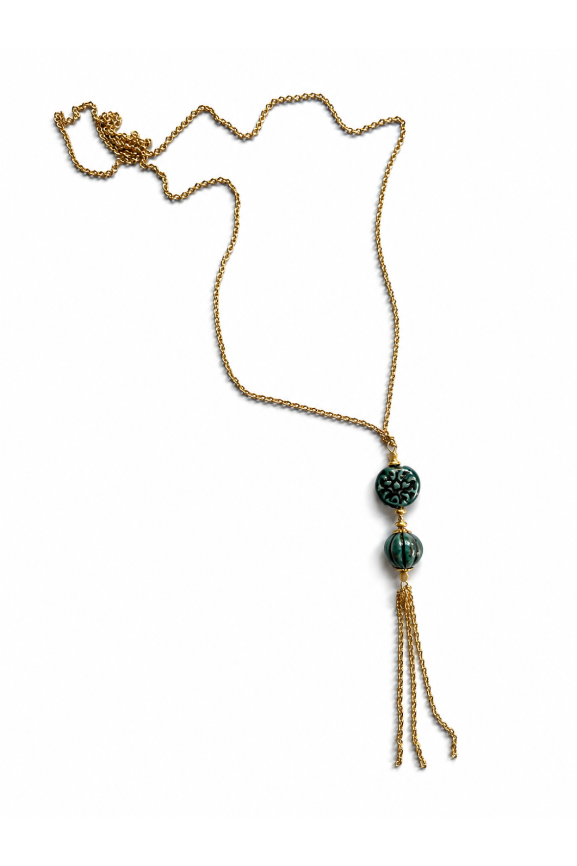 Medallion Tassel — Rain Forest